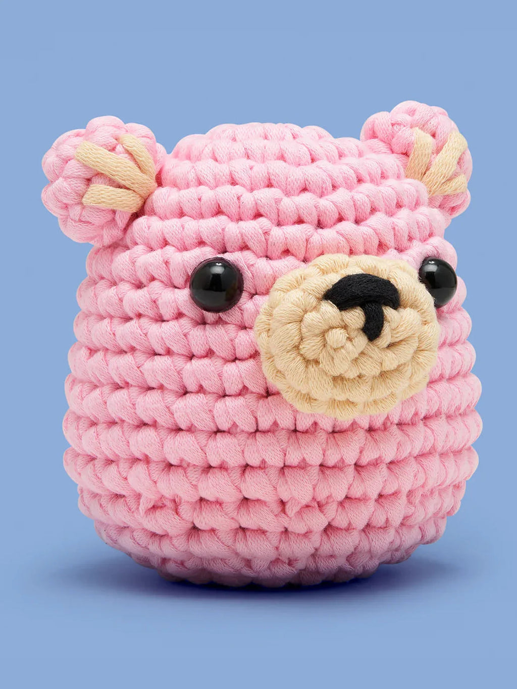 Walter the Bear Pink Crochet Kit