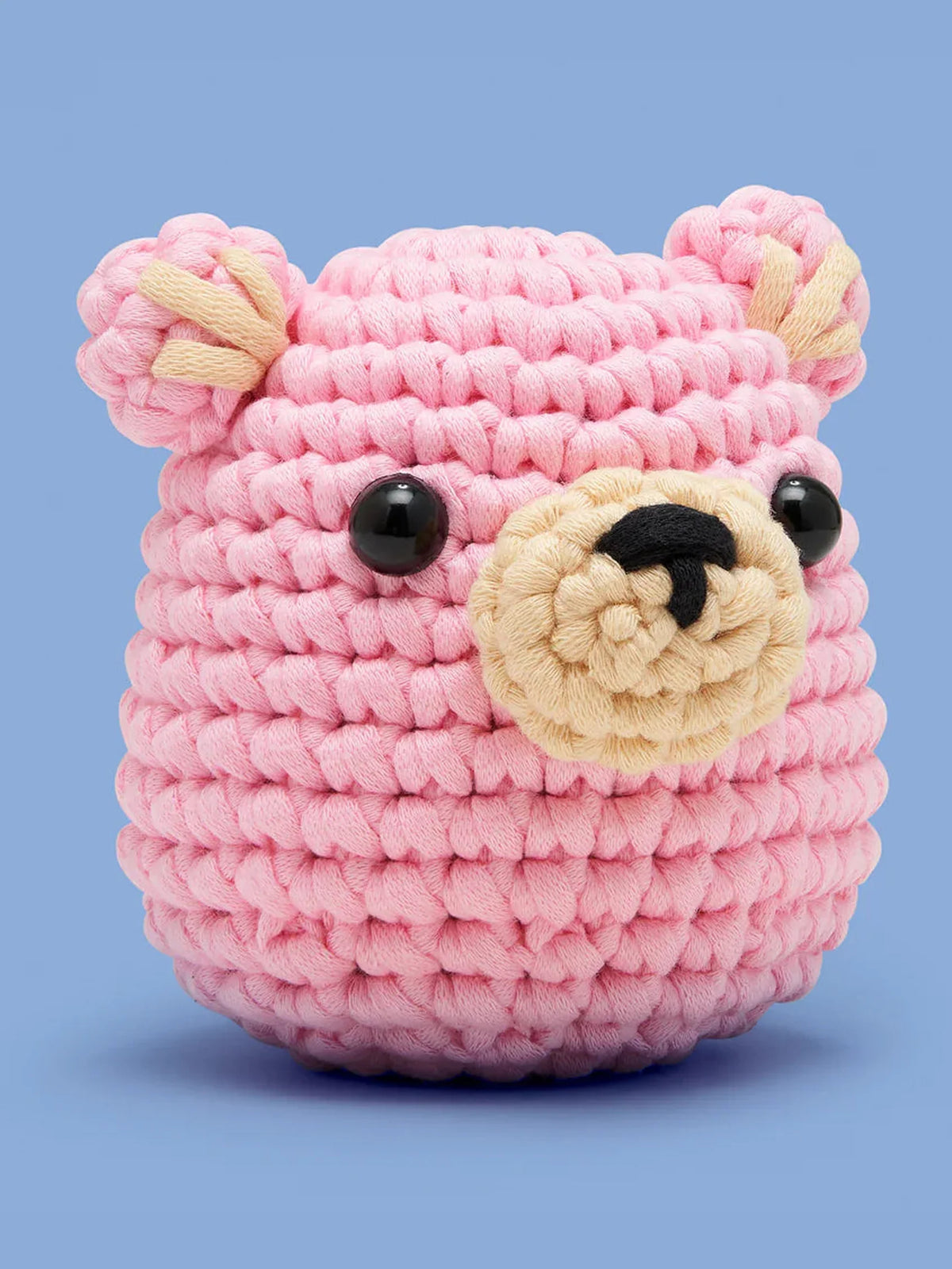 Walter the Bear Pink Crochet Kit