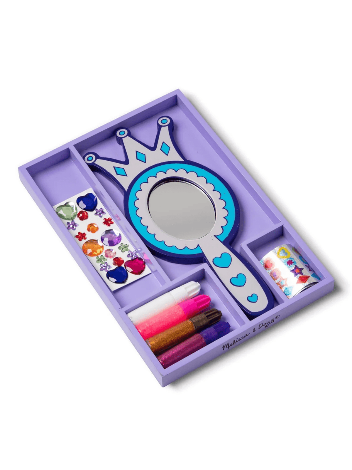 Decorate-Your-Own Wooden Princess Mirror