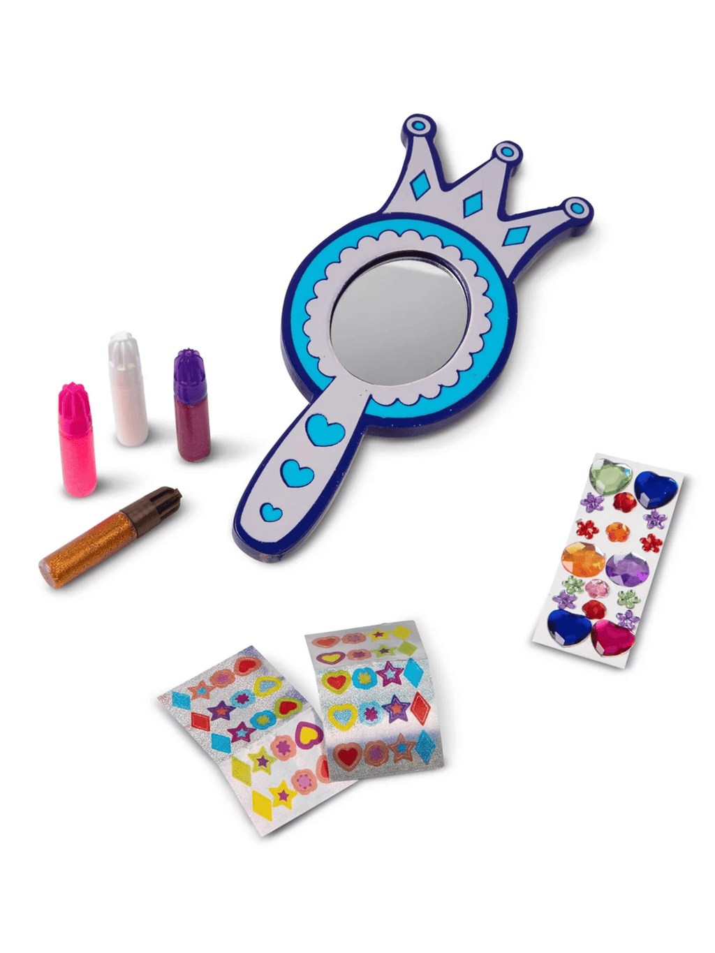 Decorate-Your-Own Wooden Princess Mirror