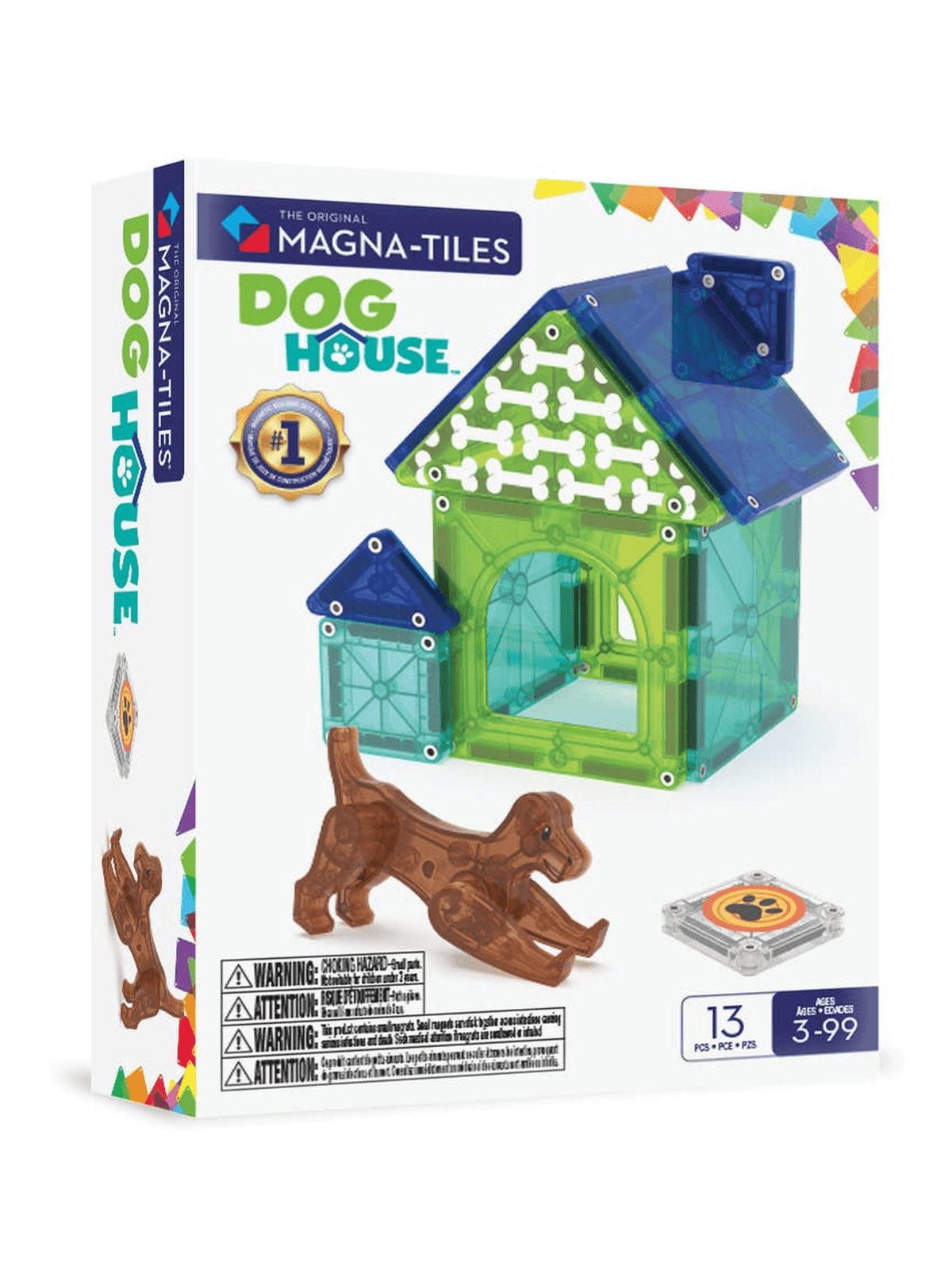 Magna-Tiles Dog House 13-Piece Set