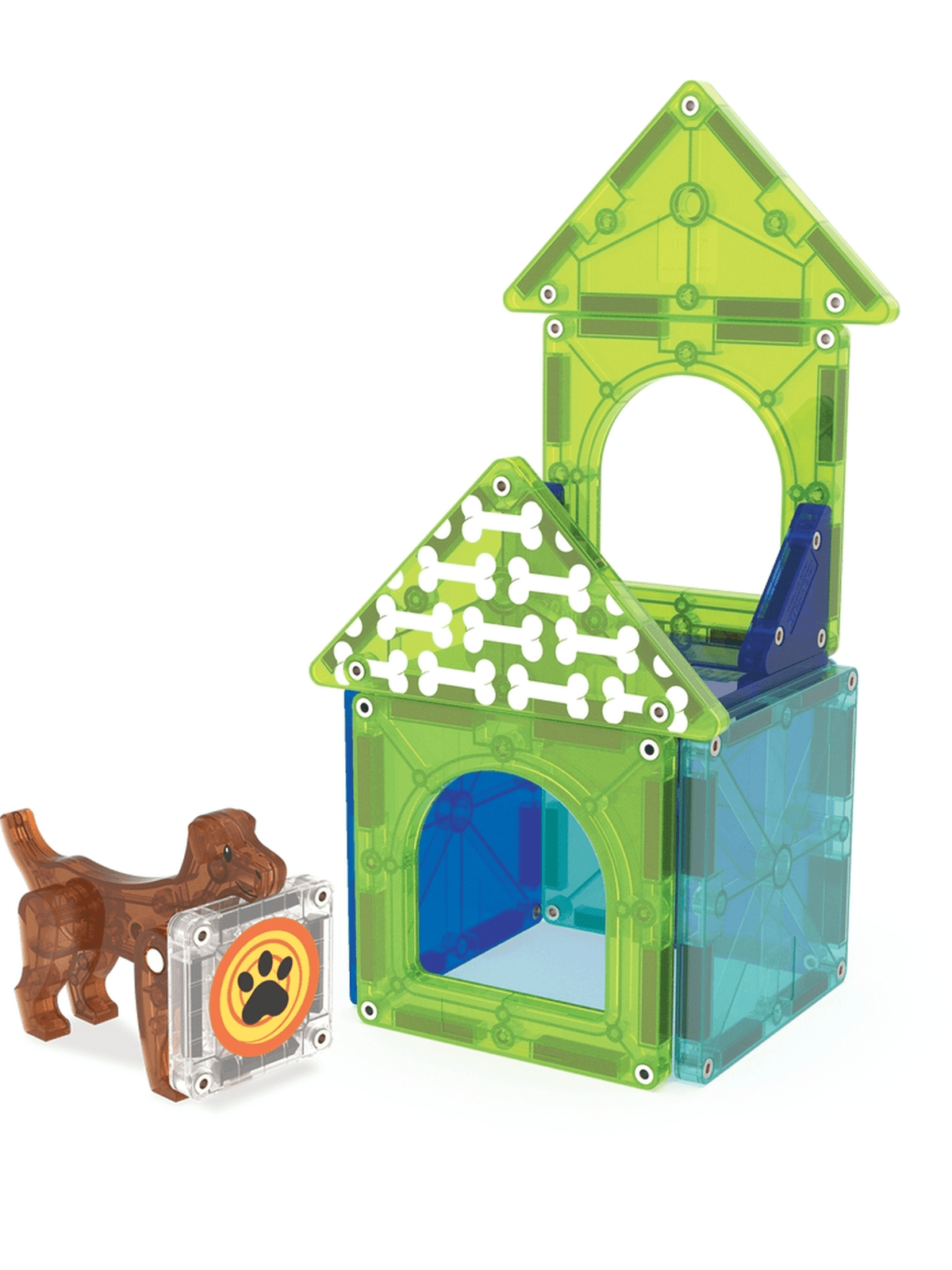 Magna-Tiles Dog House 13-Piece Set