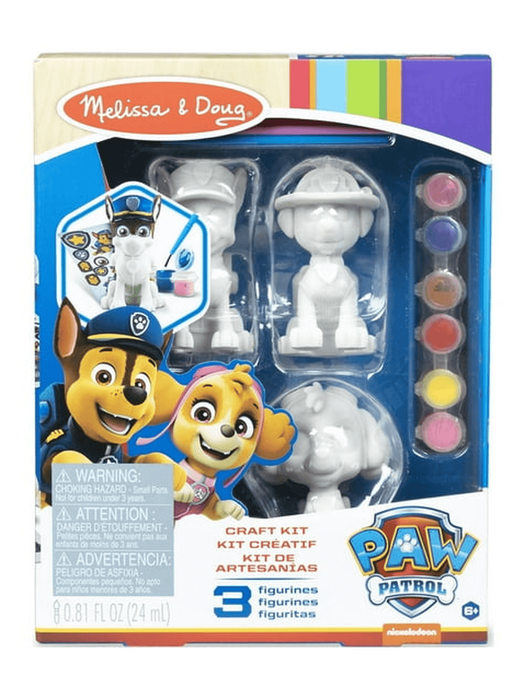 PAW Patrol Craft Kit - 3 Decorate Your Own Pup