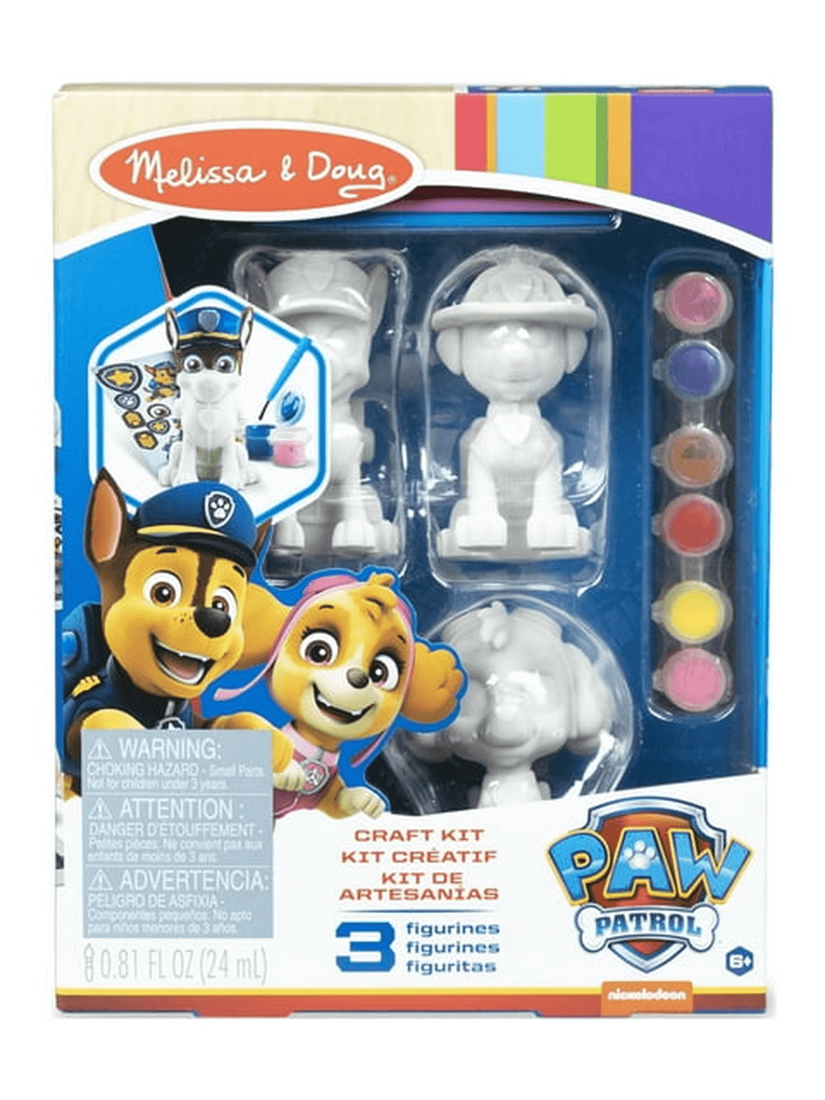 PAW Patrol Craft Kit - 3 Decorate Your Own Pup