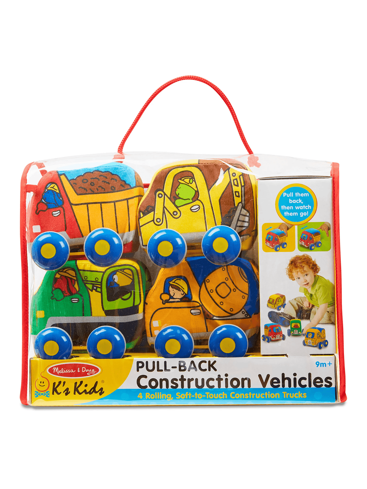 Pull Back Construction Vehicles