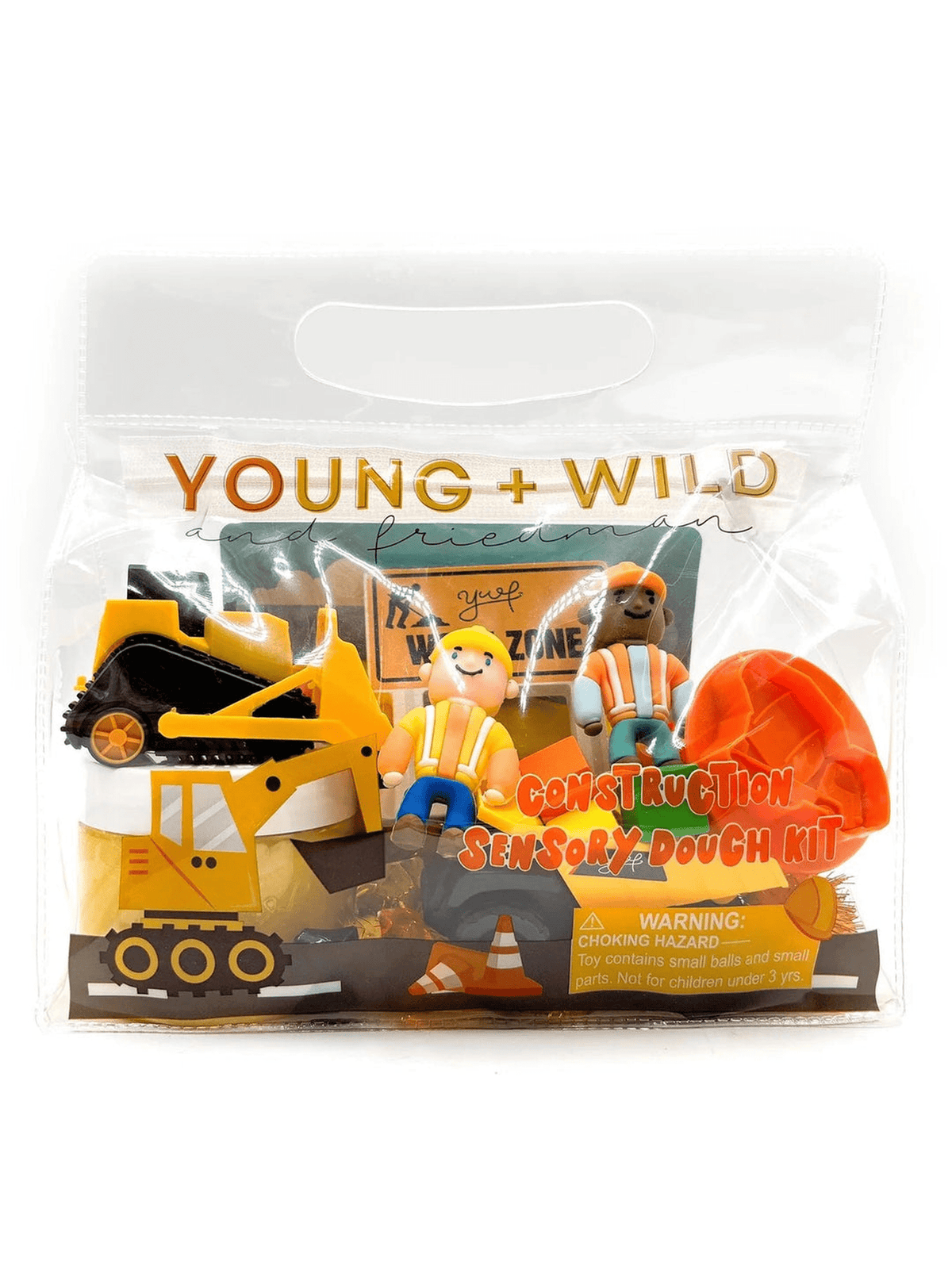 Construction Sensory Dough Bag
